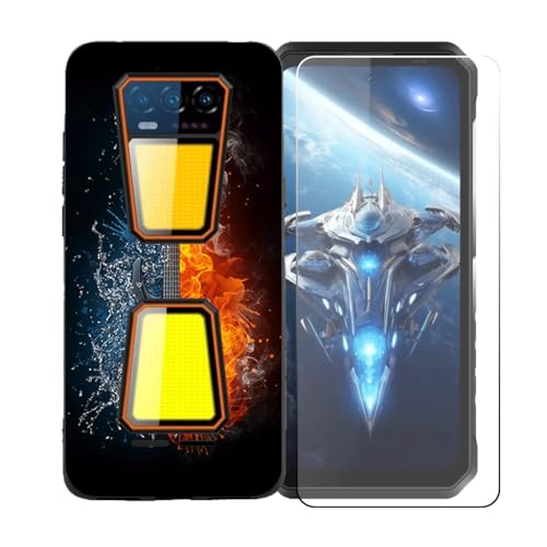 pFZZSZSP[X Kp Oukitel WP58 + KXXN[یtB Aȃ\tgVRP[XیTPUJo[̃P[XJo[p Kp Oukitel WP58 (6.67") - BST16