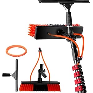 Jyvdggkkw Zestaw Czyszczenia Szkła 7,2 m