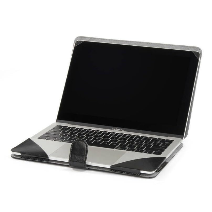 Generic Étui pour MacBook Pro 13 pouces A1502 A1425 (couleur : marron) Étui à rabat magnétique en cuir