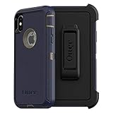 OtterBox DEFENDER SERIES SCREENLESS EDITION Case for iPhone Xs & iPhone X - Retail Packaging - DARK...