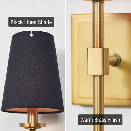 Image of Kira Home Torche 20 inch Mid Century Modern Wall Sconce for Bathroom Vanity
