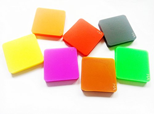 Vtsyiqi Shore A Durometer Rubber Hardness Test Block Kits #TOP1