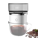 Bexdug Portable Espresso Maker - Portable Hot and Iced Coffee Machine,Iced Coffee Maker, Portable Travel Mug Coffee Machine for Driving, Home, Offices