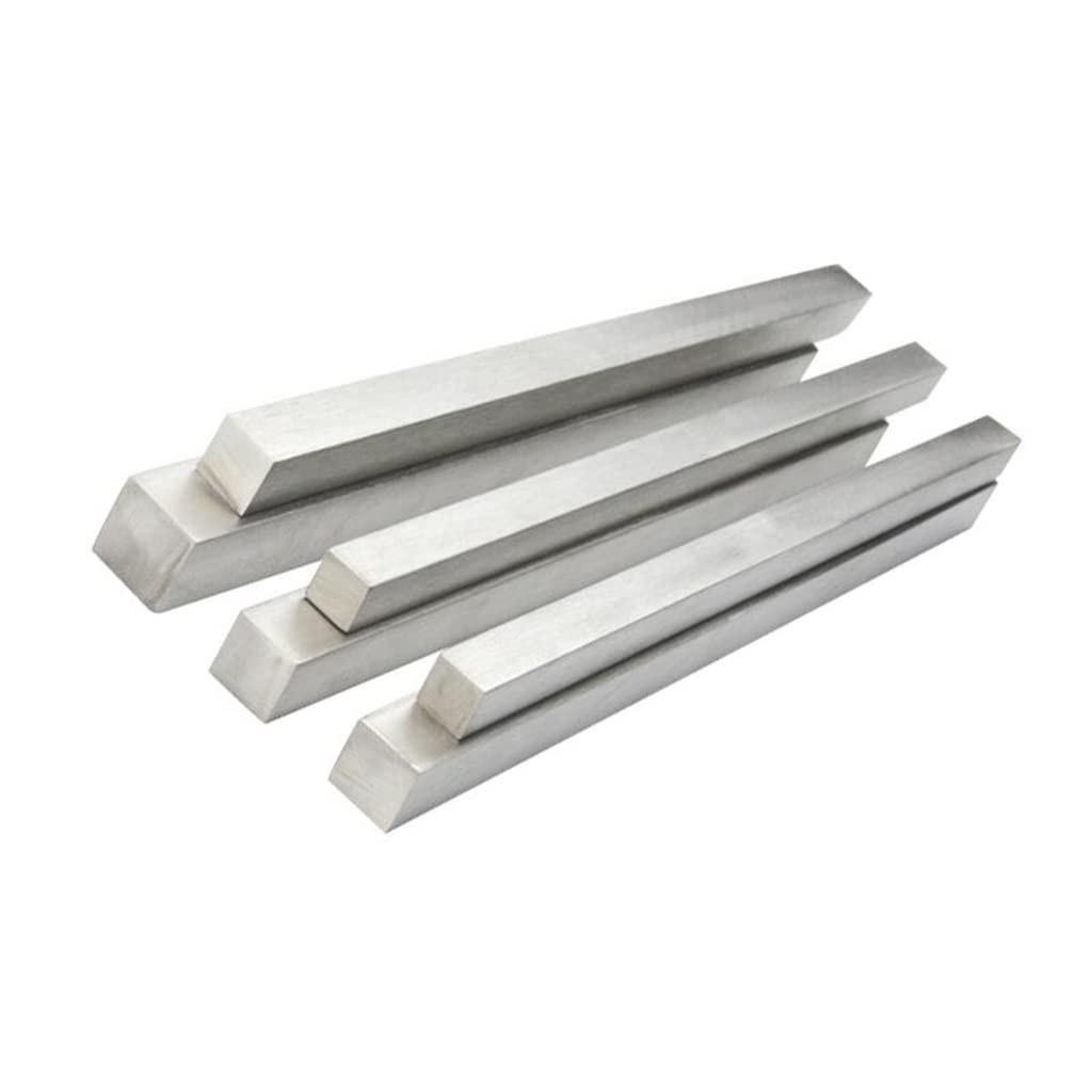 Barras cuadradas de acero inoxidable, Barra cuadrada de acero inoxidable 304 200 mm longitud(8mm)