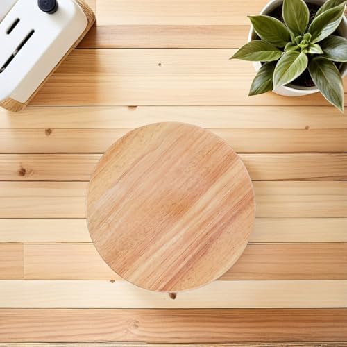 Siège élevé pour bois en massif EXCEART à surface lisse premium - 3