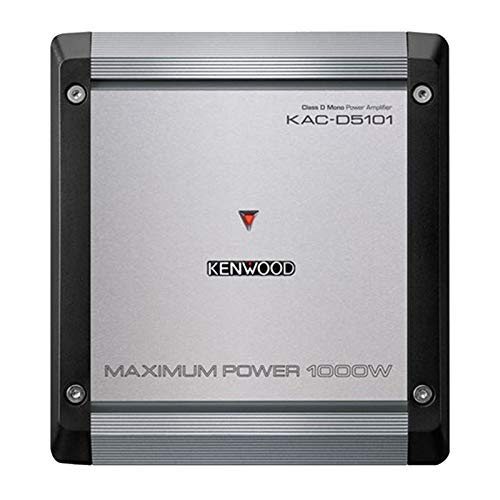 Kenwood KAC-D5101 1000W Max Power 4-Ohms Mono Amp Class D