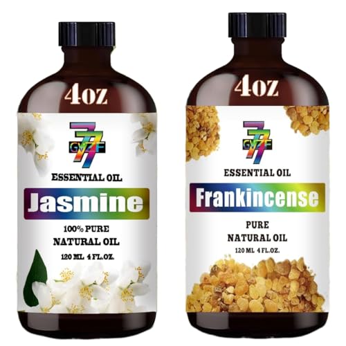 Aceites esenciales Pure Natural Frankincense y Jasmine 120Ml