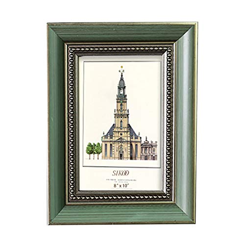 Sikoo solid wood picture frame with high definition glass rustic …