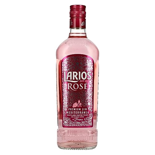 Larios Rose Ginebra Mediterránea, 37.5% - 70 Cl