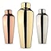 barmate Cocktail Shaker aus Edelstahl, Parisian Shaker, hochwertiges Barzubehör, 2-teilig 550 ml (gold)