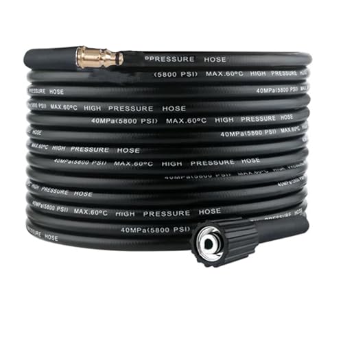 10 m de manguera de alta presión para limpiadora de alta presión Karcher K2 K3 K4 K5 K6 K7 M22 – 14 mm manguera de repuesto de manguera de extensión