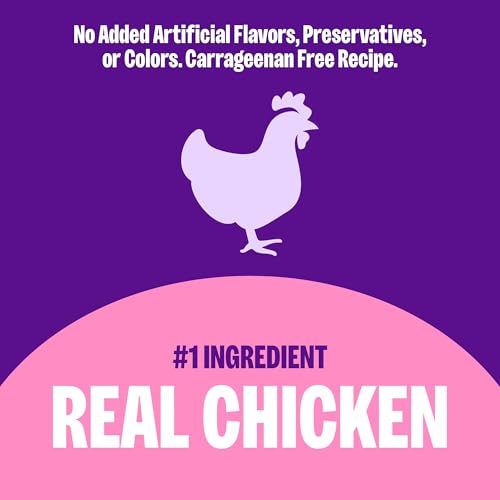 Image of Wellness Appetizing Entrees Age Advantage Shredded Senior Wet Cat Food, Natural, Protein Rich, Grain Free, Chicken and Duck Recipe, 1.4 oz, Pack of 8 Pouches