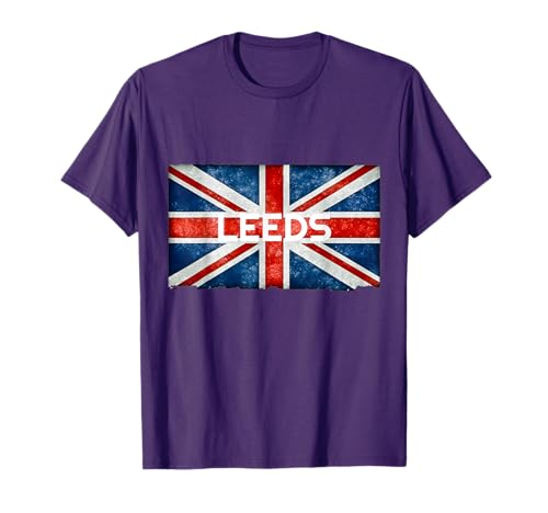 Leeds, England UK Flag T-Shirt