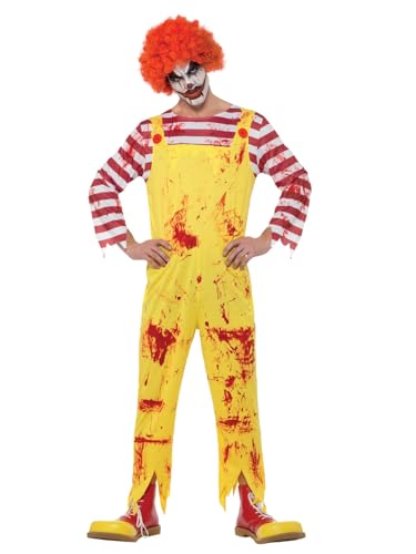 Déguisement de clown tueur effrayant pour homme Smiffys