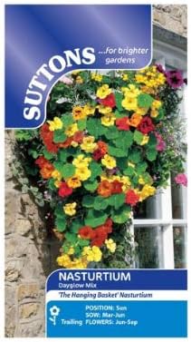 Suttons Seeds: Nasturtium Dayglow Mix Seeds