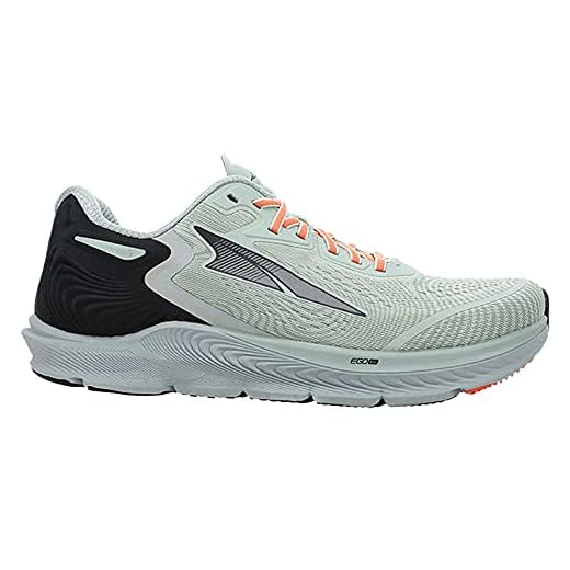 ALTRA Women's AL0A547X Torin 5 Road Running Shoe, Gray/Coral - 8 M US