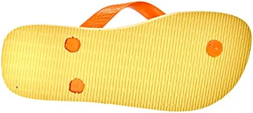 Havaianas Unisex Brasil Fresh Flip-Flop, Lemon Yellow, 5 UK