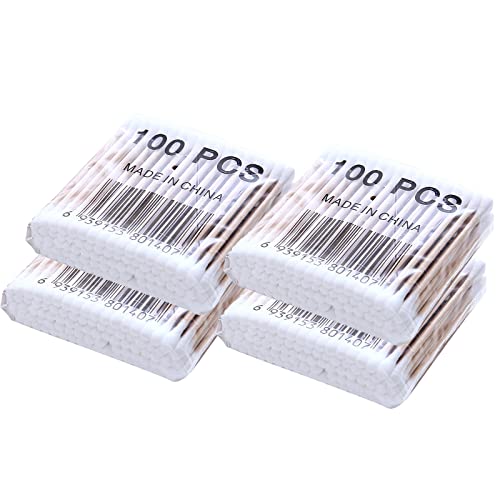 6000 Algodón con Palitos de Bastoncillos Algodón Doble Sanitario Saca Poros Negros