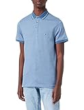SCHLICHT & ELEGANT: Das moderne Shirt zeichnet sich durch seinen klassischen Polokragen und nachhaltiges Material aus. Die drei Knöpfe sowie das Logo auf der Brust machen den Look komplett.