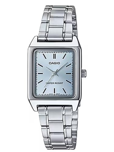 CASIO Damen Analog Quarz Uhr mit Edelstahl Armband LTP-V007D-2 CASIO Damen Analog Quarz Uhr mit Edelstahl Armband LTP-V007D-2