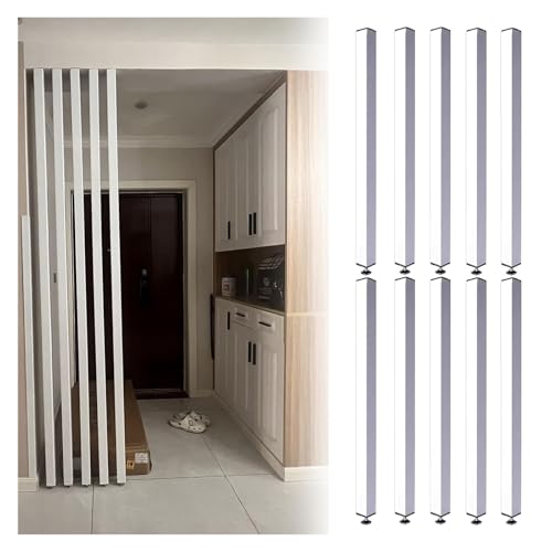 vCoV[p[eBV|Xg ؐXbgXN[d؂蒌 8{pbN 10{pbN, V܂ł̔Ԏd؂蒌 ߉\, ƒEzeEItBXE֗p(White 10pack,130cm/4.3ft High)