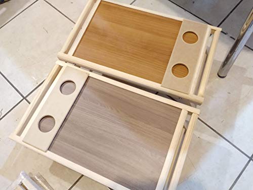 La Mejor Recopilación de Mesa de Servicio para Cama Top 10. 23 Mesa de Servicio para Cama marca Genérico (2)