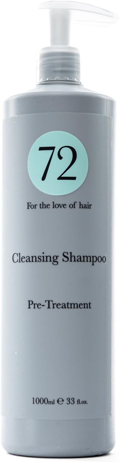 72 Hair Clarifying Shampoo, Cleansing Treatment for All Hair Types, Extra Large - 1000ml