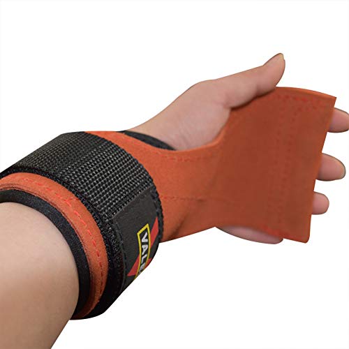 pedkit Las para levantamento de peso com ganchos Las de levantamento de couro para levantamento de p