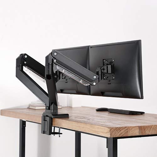 LUMI BRATECK Dual Monitor Desk Mount/Dual Monitors Aluminum HeavyDuty
