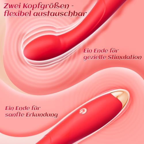 Cacuola1 Vibrator Dildo, Präzise G Punkt & Anal Anwendung Vibratorenset für Frauen Männer, 90° Flexibel Leise & Leistungsstark Sex Spielzeug für die Frau, 10 Modi Vibration für Frauen Sexspielzeug