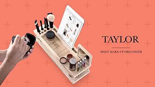 Taylor Beauty Station - Daily Makeup Organizer with Mirror