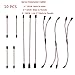 Produktbild MakerHawk Servo Verlängerungskabel, 4pcs 100mm 3,93 Zoll Stecker auf Stecker, 3pcs 320mm 12,59 Zoll Stecker auf Buchse, 3pcs 300mm 1 bis 2 Y Kabel 11,81 Zoll 3 Pin Kabel JR Stecker für RC Flugzeug