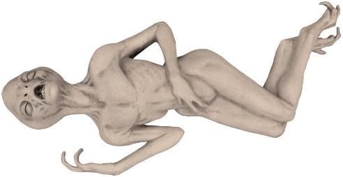 Distortions Realistic Dead Alien Prop UFO FX Foam Filled Latex Halloween Haunted House - DU2362
