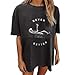 Wukreran Womens Graphic Tees Summer Y2k Tops for Women Aesthetic Graphic Tees Vintage Clothes Baggy Shorts Sleeve Tshirts Trendy Oversized Blouse