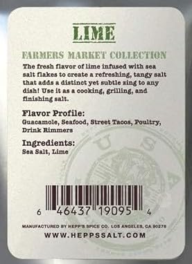 Hepp’s Salt Co Sal con Sabor a Limón 2.0 oz miniatura 2