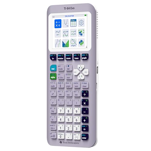 Image of Texas Instruments Graphing Calculator | Intuitive Icon-based Homescreen, USB-C Charging, Python Programming, Faster Performance, Bigger Graphs than TI-84 Plus CE