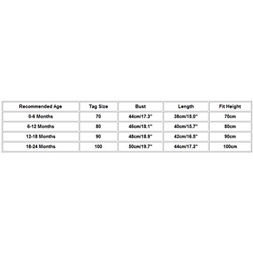 Mbby Pagliaccetto Neonata, 0-24 Mesi Estivi Tutine...