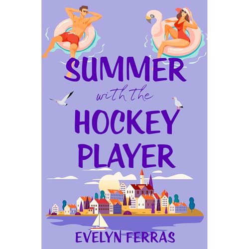 Summer with the Hockey Player Audiolibro Por Evelyn Ferras arte de portada