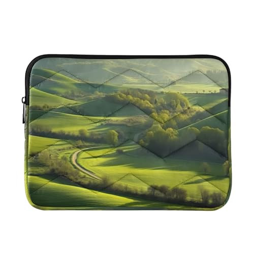 Funda para portátil 13-14 pulgadas verde impermeable