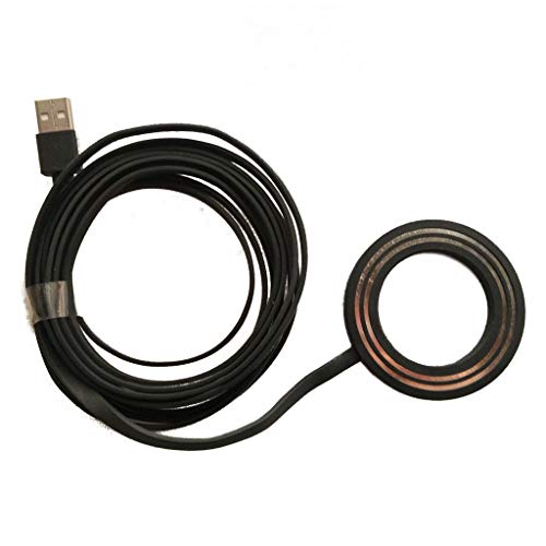 FEILINKA Cargador piezas anillo de carga para Logitech Circle cámara de seguridad de vídeo inalámbrica Webcam con cable USB Cover