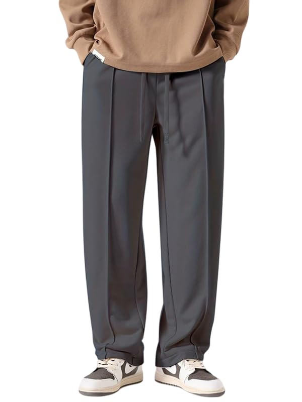 Men’s Cargo Trousers | Stretchable Formal Men Trousers | Polycotton Knitted Fabric Pant for Man | Stylish Slim Fit Trouser for Men