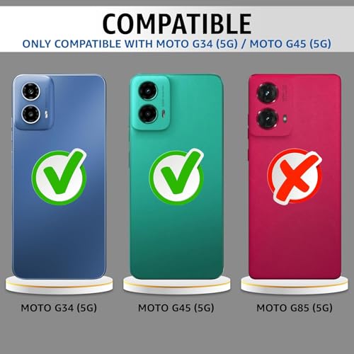 Image of Stylish Spider Back Case Cover Compatible for Motorola Moto G34 / G45 5G | Spidey Face Mask Case | Soft Silicone | Camera & Full Body Protection | Shock Proof | (Black)