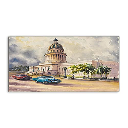 Acryl art American auto Coloray 100x50cm l'excellence du tableau plexiglas salon