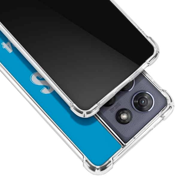 Skinit Clear Phone Case Compatible with Moto G 5G (2025) - Officially Licensed NFL Detroit Lions Helmet Design