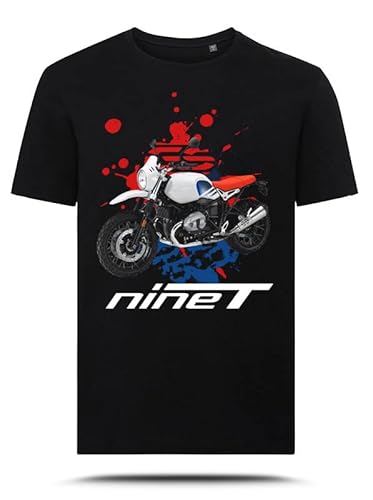 AZgraphishop T-shirt avec graphique R NineT Urban GS 17-20 Splatter Style TS-BM-083, Noir , XL Cover