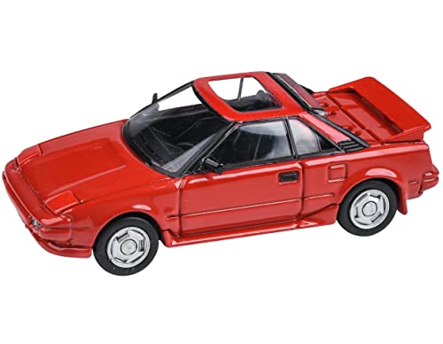 MR2 MK1 1985 miniature rouge décorez votre bureau de passionné 1/64