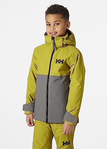 Image of Helly-Hansen Junior Traverse Jacket - Waterproof, Breathable, Unisex Design, Ideal for Outdoor Adventures