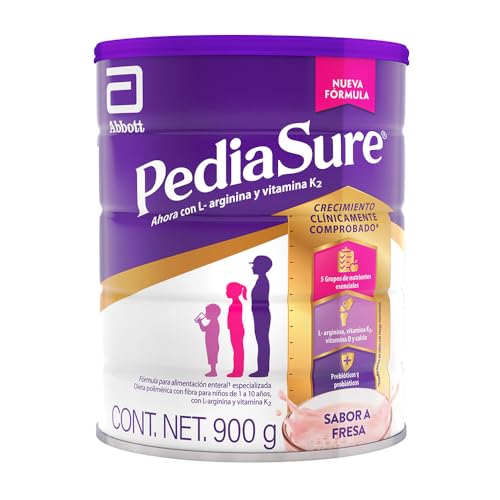 Barras Y Bebidas, Drugstore Pediasure Fresa en Polvo 900g, Fórmula para Alimentación Especializada