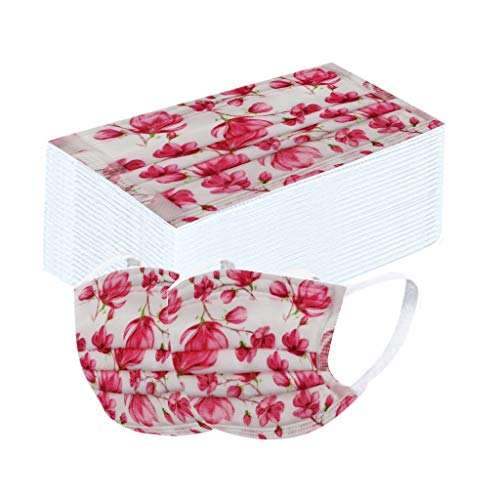 Preisvergleich Produktbild LILICAT 50 Stücke Einweg Erwachsene mund und Nasenschutz, Mundbedeckung Atmungsaktive Staubschutz Bandana Frauen männlich Staubdicht Multifunktional Halstuch Schlauchtuch (25, 50PC)