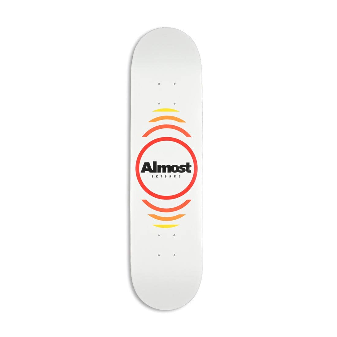Amazon | オルモスト ALMOST スケボー デッキ REFLEX WHITE HYB DECK 